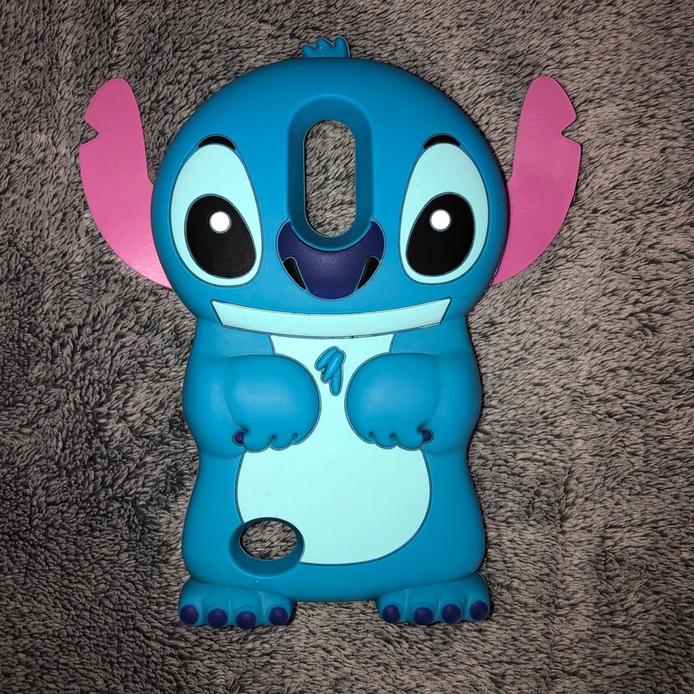 LG K20 Plus Silicon Stitch Phone Case